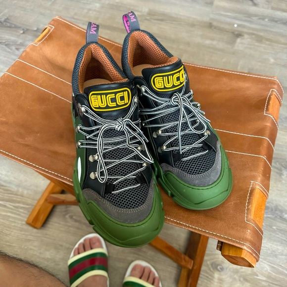 Gucci Flashtrek Sneakers (SEGA Green) - Picture 3 of 9